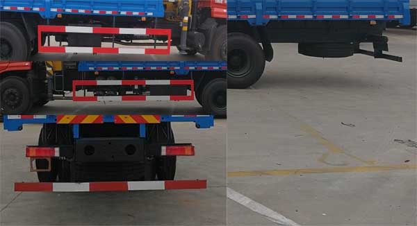 東風(fēng)牌EQ5240JSQGD5D隨車起重運(yùn)輸車公告圖片