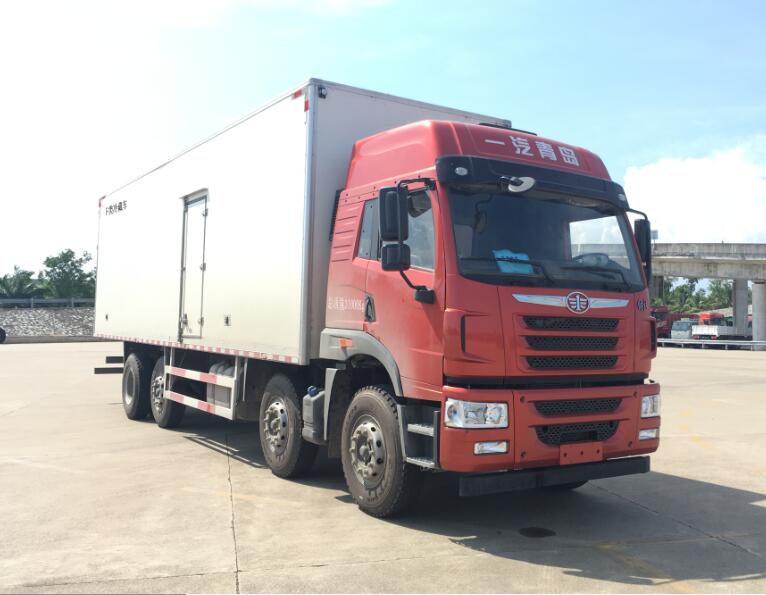解放牌CA5310XLCP1K2L7T10E5A80冷藏車(chē)公告圖片