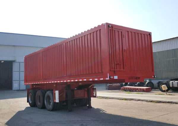 腾运牌9.5米32.3吨3轴垃圾转运半挂车(LLT9407ZLJ)