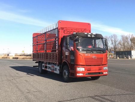 解放牌CA5160CCYP62K1L4E6倉柵式運輸車公告圖片