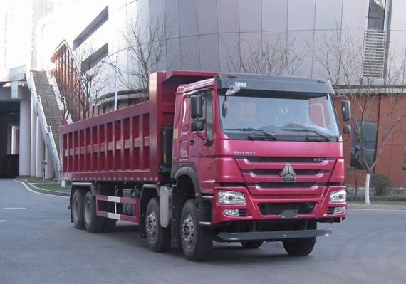 豪沃牌ZZ5317ZLJV4867F1自卸式垃圾車公告圖片