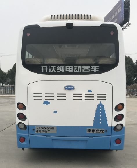 开沃牌NJL6600EVY81纯电动客车公告图片