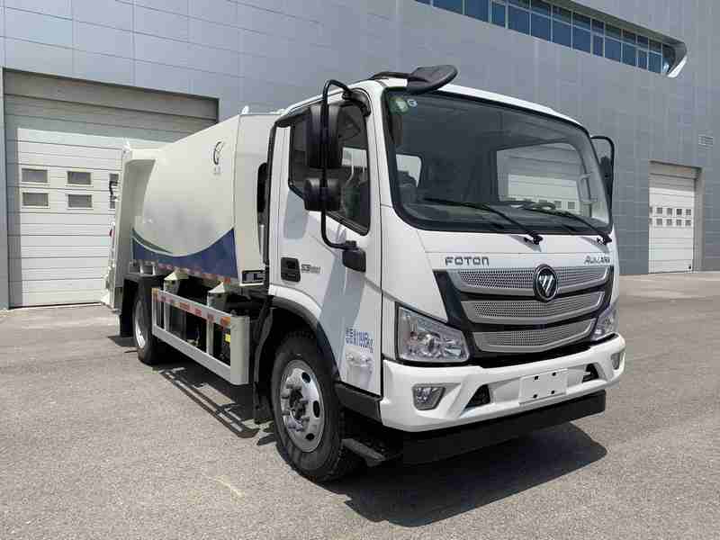 馳遠(yuǎn)牌BSP5124ZYS壓縮式垃圾車公告圖片