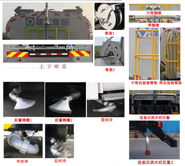 徐工牌XZJ5181GPSD6绿化喷洒车公告图片