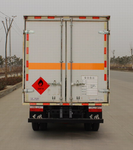 東風(fēng)牌EQ5075XRQ5CDFACWXP易燃?xì)怏w廂式運(yùn)輸車公告圖片