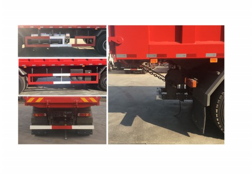 豪沃牌ZZ5317ZLJV4867F1L自卸式垃圾車公告圖片