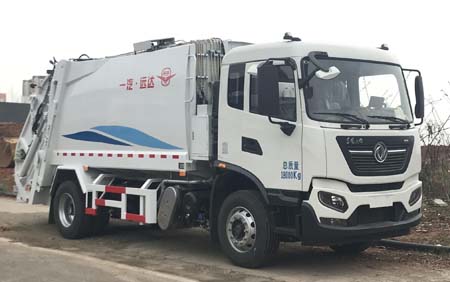 遠(yuǎn)達(dá)牌SCZ5180ZYS6壓縮式垃圾車公告圖片