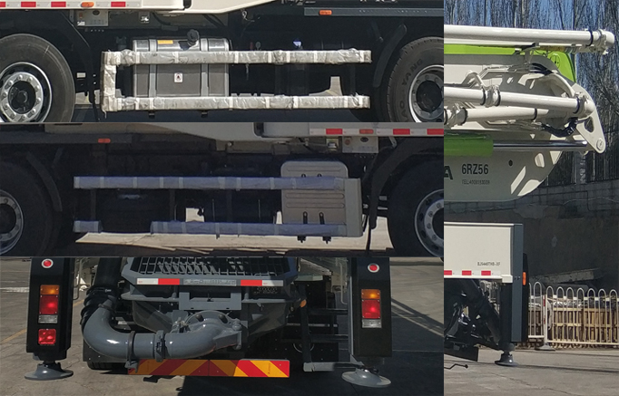 福田牌BJ5440THB-XF混凝土泵車公告圖片