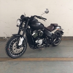 雷卡迪牌LKD250两轮摩托车图片