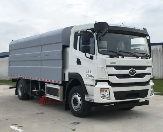 比亞迪牌XBE5180TXSBEV純電動洗掃車公告圖片