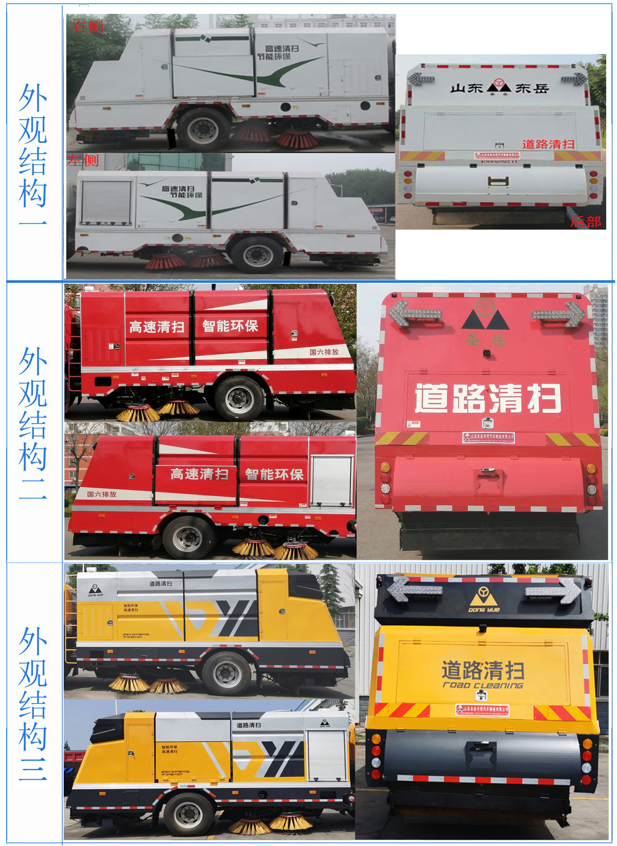 圣岳牌SDZ5187TSLF扫路车公告图片