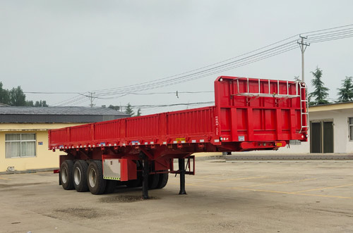 集润通牌12米33.3吨3轴自卸半挂车(HJV9401Z)