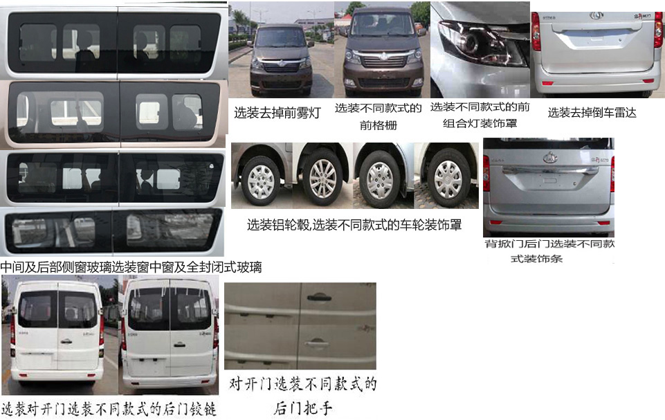 长安牌SC6492DAA6多用途乘用车公告图片