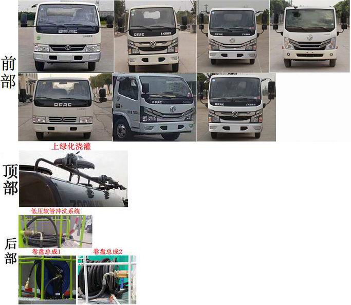 中联牌ZBH5070GPSEQY6绿化喷洒车公告图片