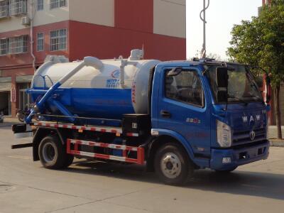 程力威牌CLW5080GXWFD6吸污車公告圖片