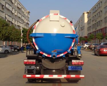 程力威牌CLW5080GXWFD6吸污車公告圖片
