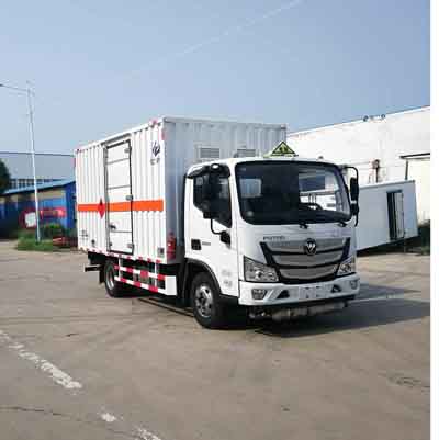 紅宇牌HYJ5040XRQ-BJ易燃?xì)怏w廂式運(yùn)輸車(chē)公告圖片