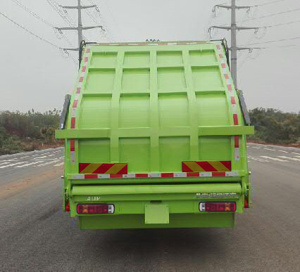 福田牌BJ5182ZYSEV-H1純電動壓縮式垃圾車公告圖片
