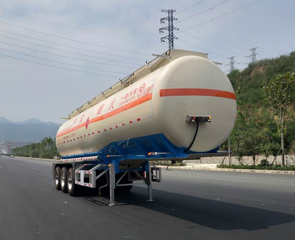 专致牌11.4米32吨3轴易燃液体罐式运输半挂车(YZZ9402GRYBE)