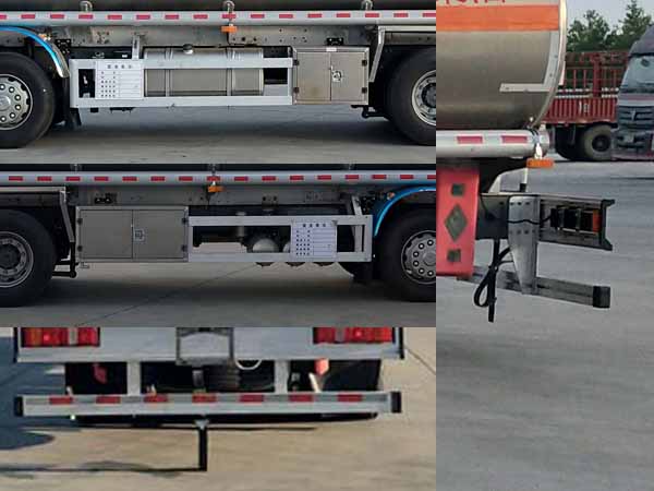 楚勝牌CSC5326GYYLZKA鋁合金運油車公告圖片