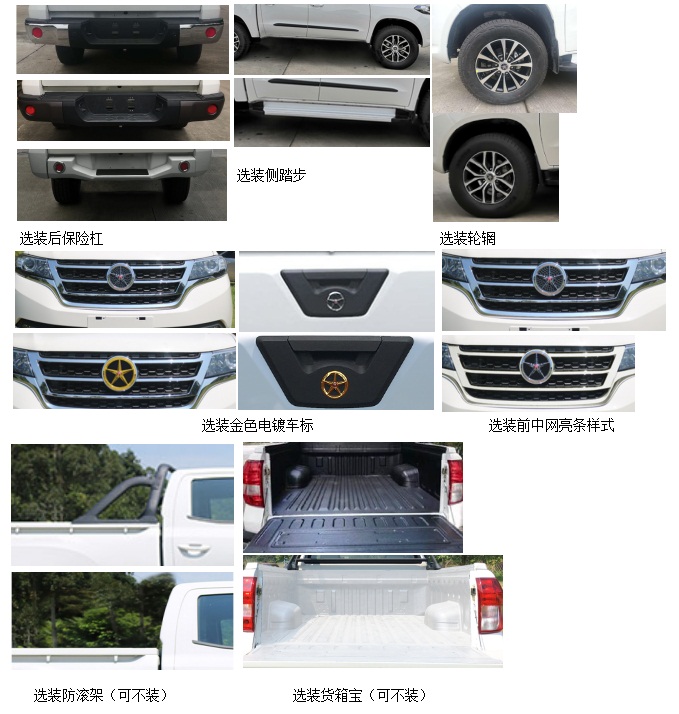 大运牌DYQ1030F6多用途货车公告图片