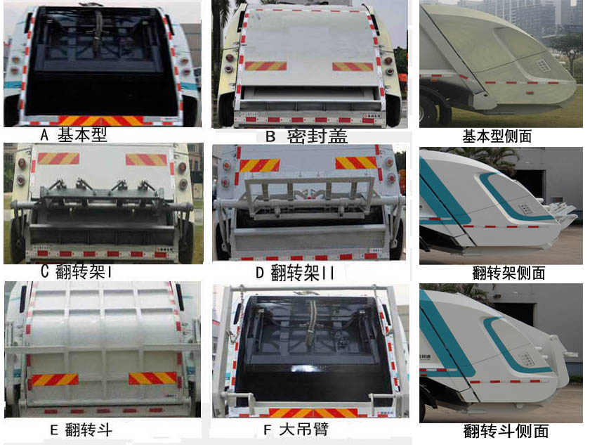 東風(fēng)牌EQ5123ZYSS6壓縮式垃圾車公告圖片