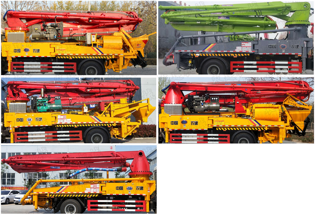農(nóng)建機(jī)械牌XNJ5231THB混凝土泵車公告圖片