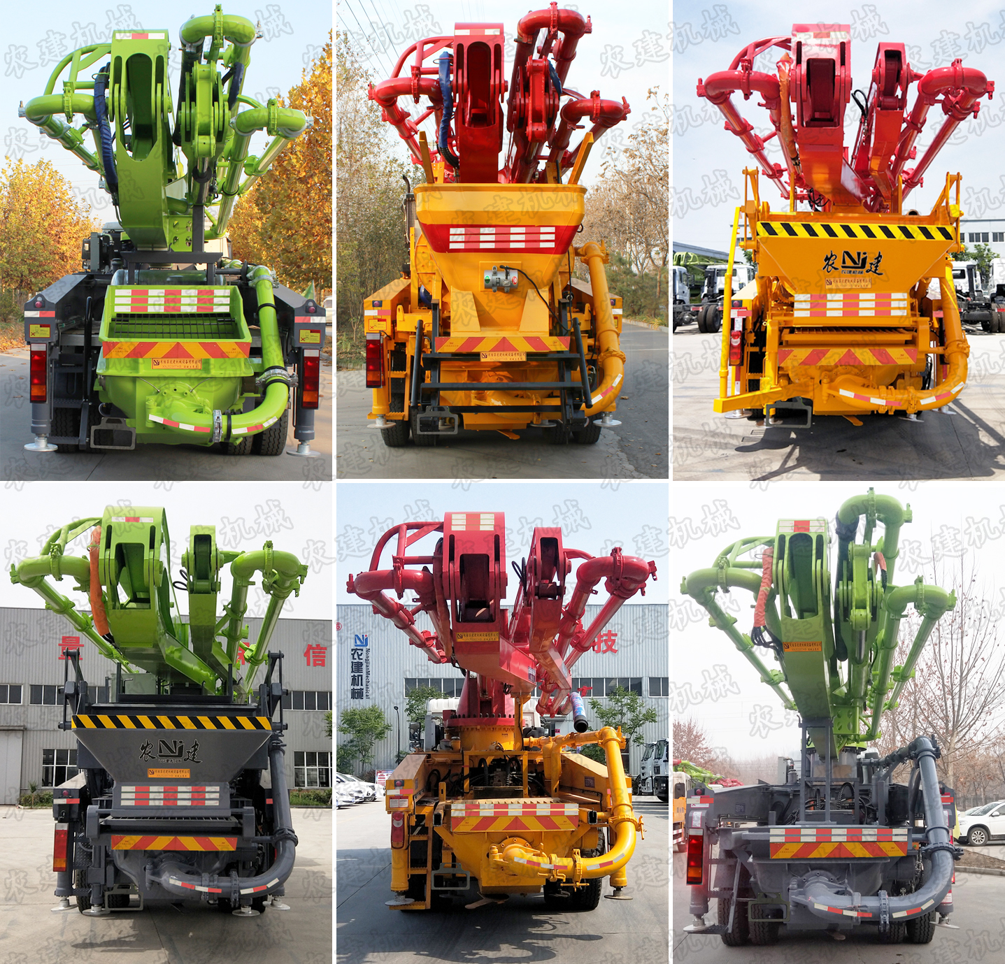 農(nóng)建機(jī)械牌XNJ5231THB混凝土泵車公告圖片