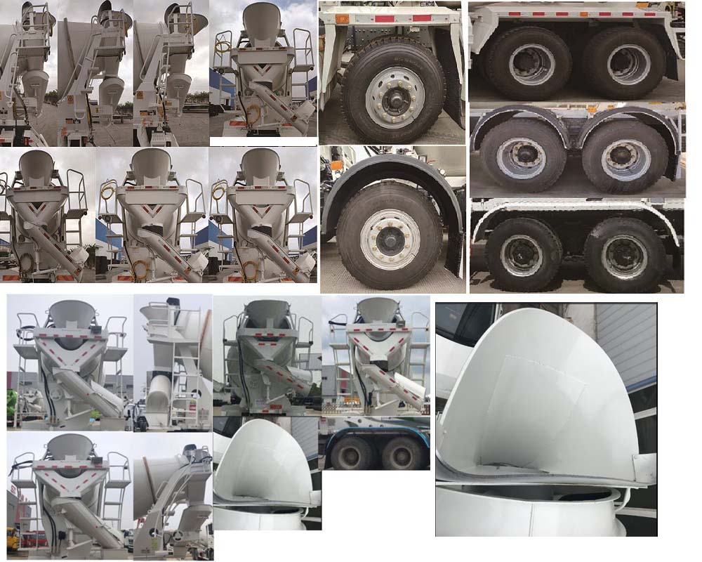 豐霸牌STD5310GJBDFH5混凝土攪拌運(yùn)輸車(chē)公告圖片