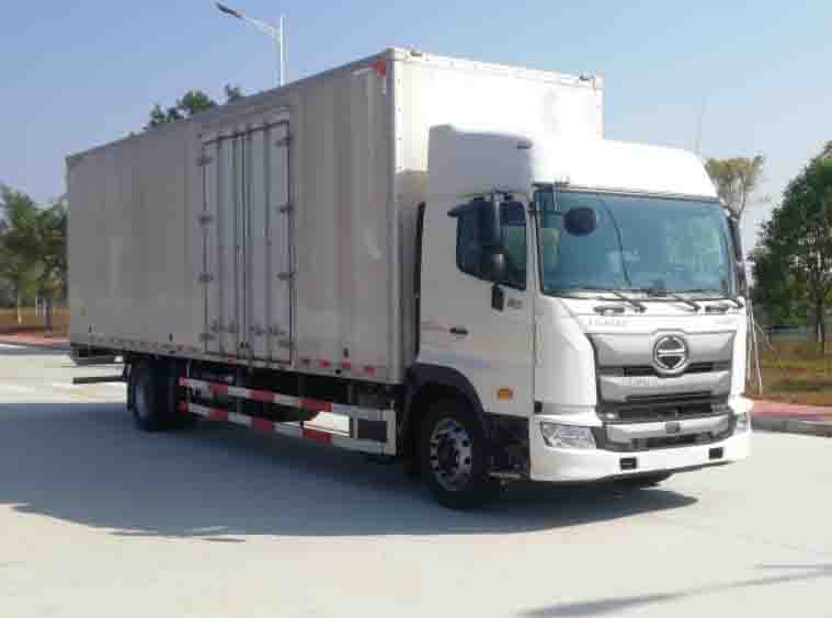 日野牌YC5180XXYFH8JW6廂式運(yùn)輸車公告圖片