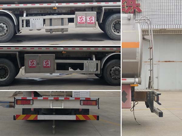 專威牌HTW5320GYYLDC6鋁合金運油車公告圖片