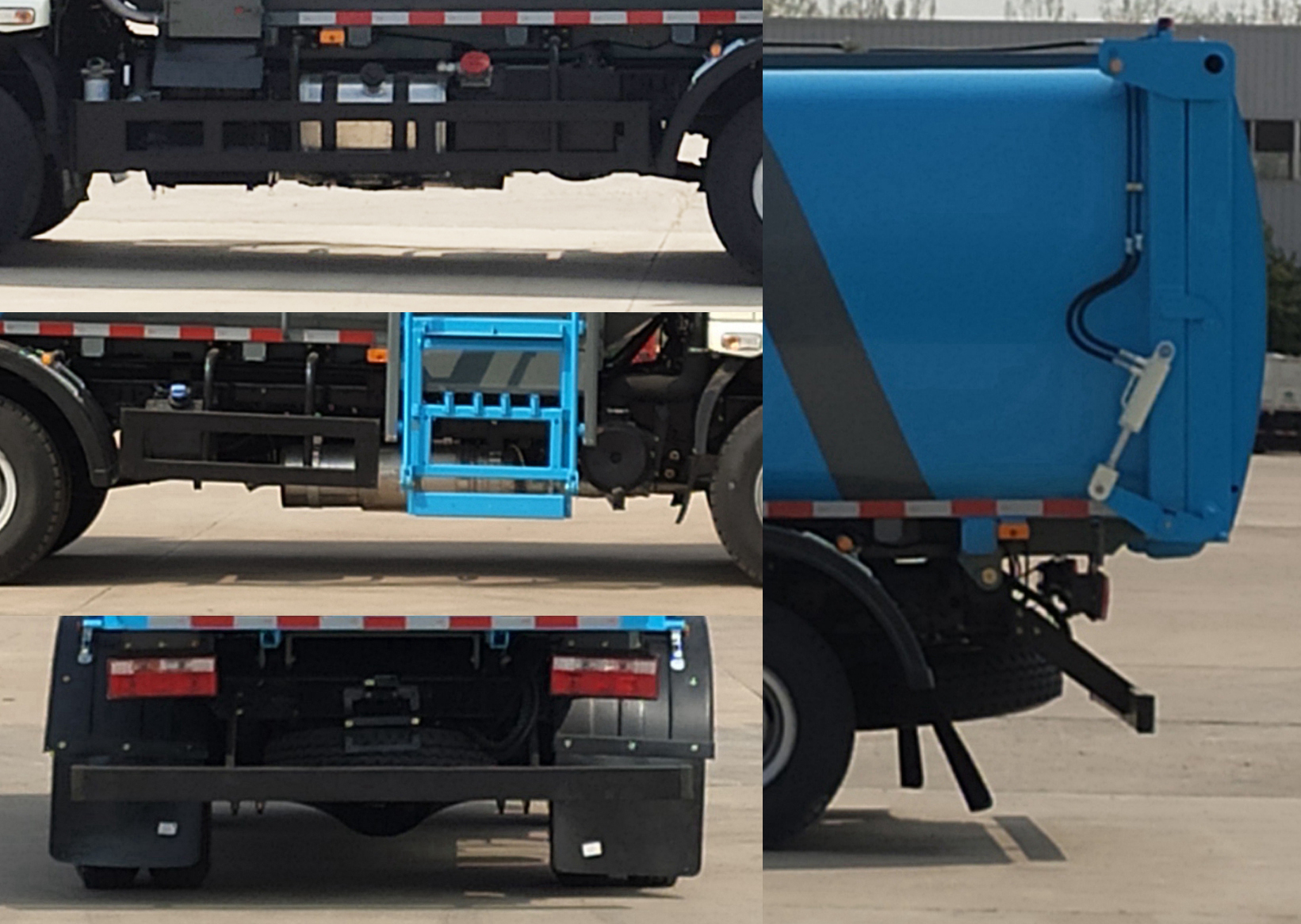 五征牌WZK5102ZZZW63K6自裝卸式垃圾車公告圖片