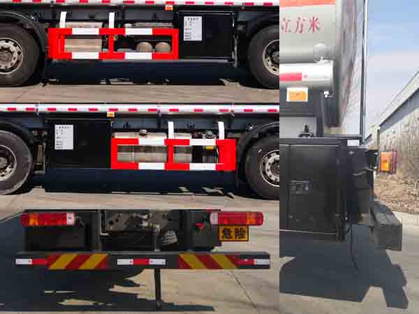耐力牌KSZ5321GRY易燃液體罐式運輸車公告圖片