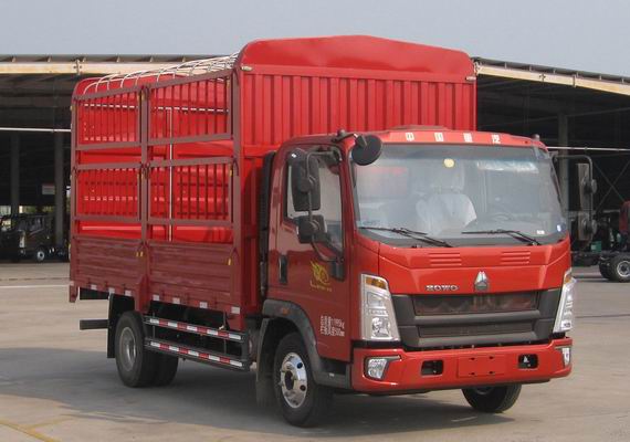 豪沃牌ZZ5127CCYG3315E1仓栅式运输车