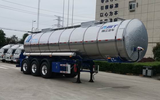 瑞江牌11米33吨3轴普通液体运输半挂车(WL9400GPG34)