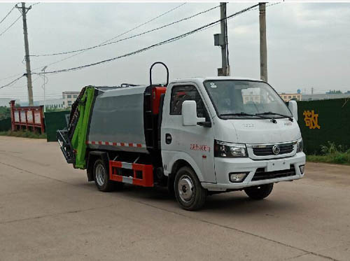 神狐牌HLQ5045ZYSE6壓縮式垃圾車公告圖片