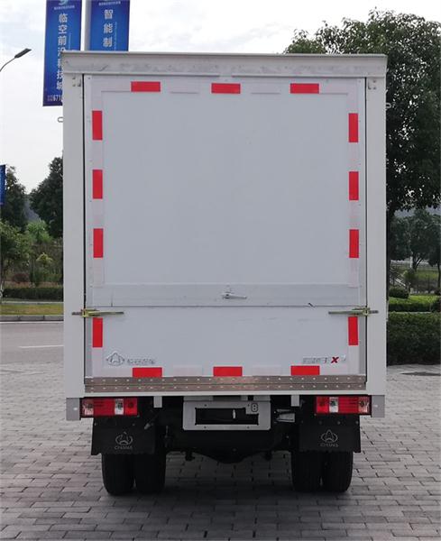 長(zhǎng)安牌SC5034XYKXDD6B2翼開啟廂式車公告圖片