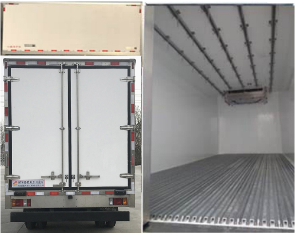 鴻天牛牌HTN5044XLC冷藏車公告圖片