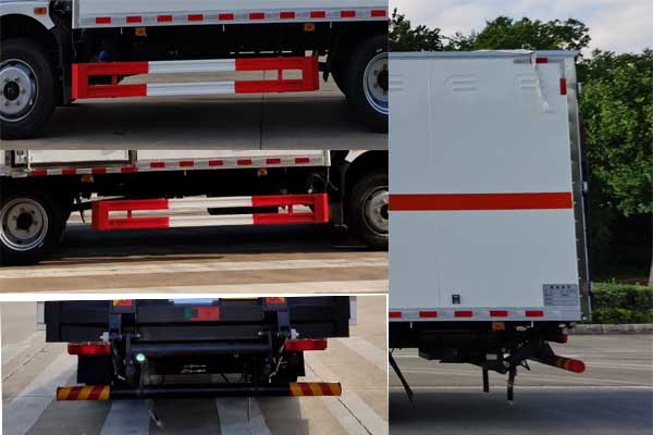 舜德牌SDS5125XRYE6易燃液體廂式運輸車公告圖片