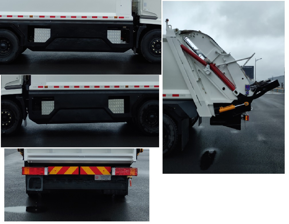 中國(guó)中車牌TEG5180ZYSADFBEV1純電動(dòng)壓縮式垃圾車公告圖片