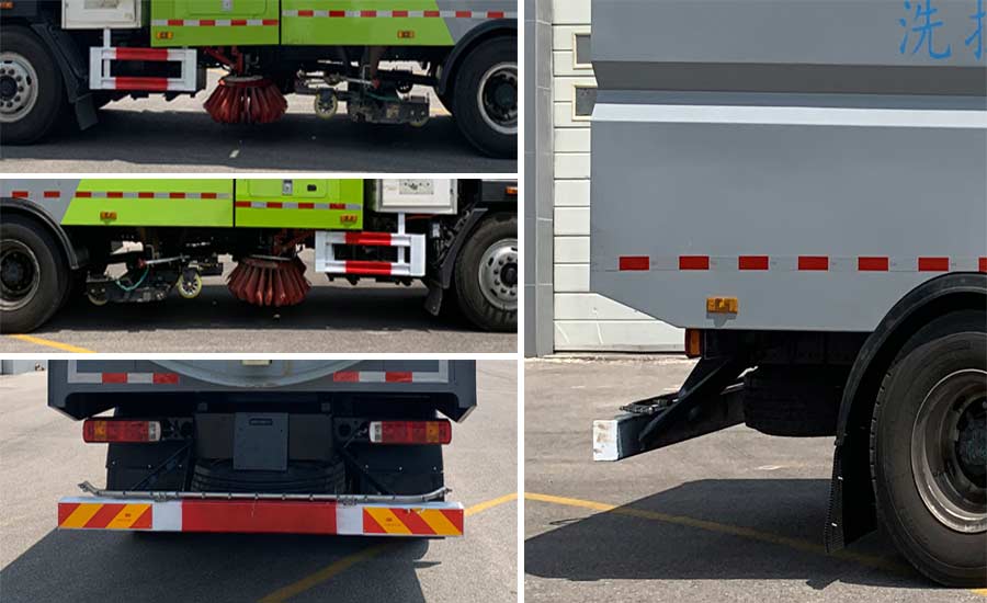 北重電牌BZD5183TXSA5BEV純電動洗掃車公告圖片