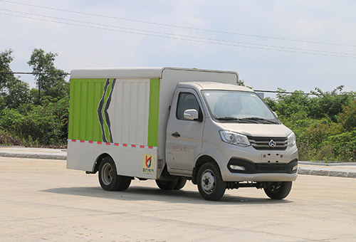 凱力風(fēng)牌KLF5030XTYS6密閉式桶裝垃圾車公告圖片