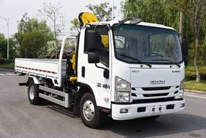 海沃牌HWJ5040JSQQLE6随车起重运输车