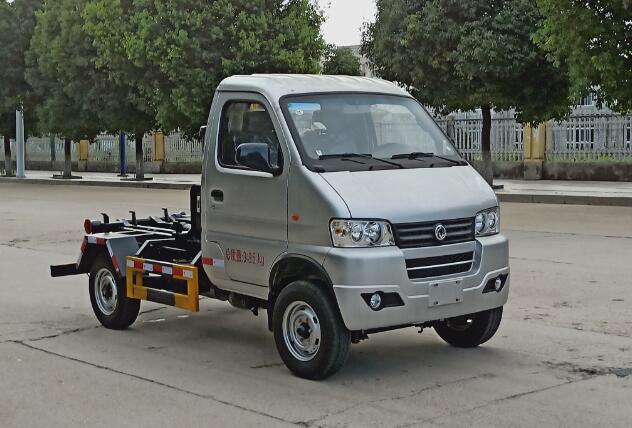 聚塵王牌HNY5030ZXXE6車廂可卸式垃圾車公告圖片