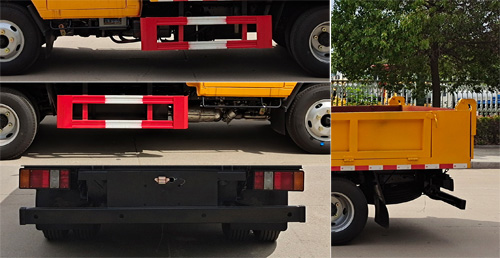 程力威牌CLW5040ZLJ6HX自卸式垃圾車公告圖片