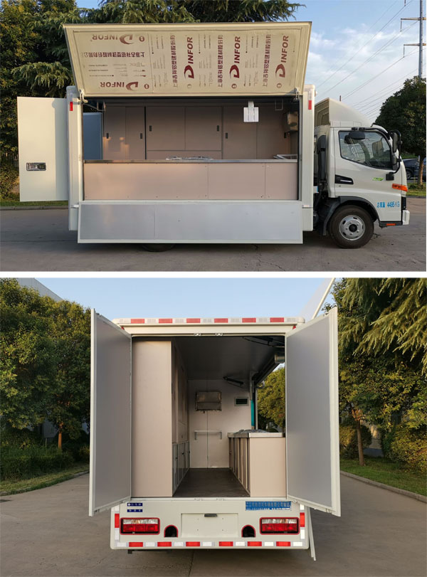 白鳥牌HXC5043XSH6售貨車公告圖片