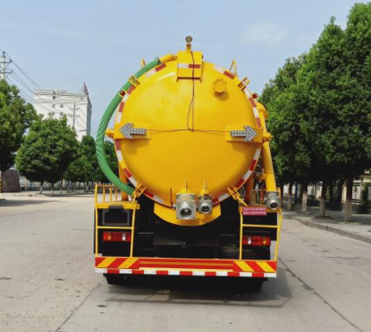 聚塵王牌HNY5180GXWD6吸污車公告圖片