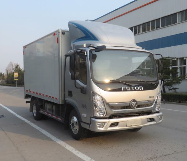 福田牌BJ5048XXY8JDA-AB3廂式運輸車公告圖片