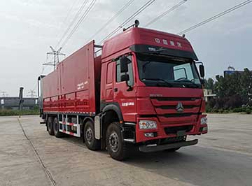 強(qiáng)國(guó)夢(mèng)牌JQ5318TFC02瀝青碎石同步封層車公告圖片