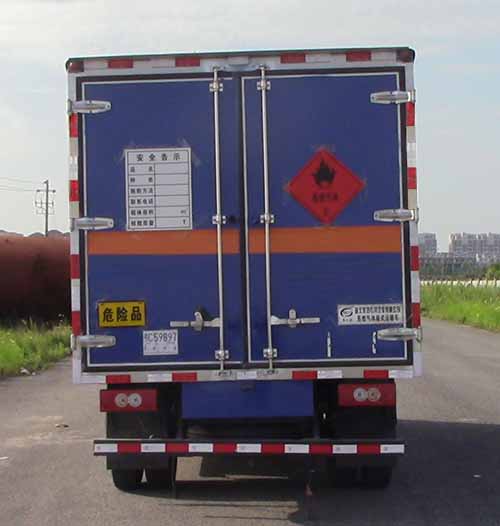 多士星牌JHW5080XRQB-F3易燃气体厢式运输车公告图片